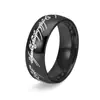 Accesorios Personalizados de Venta Caliente Transfronteriza Europea y Americana Anillo Giratorio de Acero de Titanio Anillo Mágico Anillo de Descompresión para Hombre Suministro del Fabricante