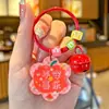 Llavero Colgante de Acrílico Creativo con Texto Doble Cara Llavero Lindo Colgante de Campana Colgante para Bolso Pequeño Regalo