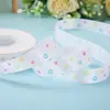 Cintas de Dibujos Animados Coloridas Listas para Usar del Fabricante, Material de Poliéster Juguetón y Lindo con Cintas para Decoración de Pasteles y Empaque de Regalo