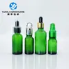 Estoque de fábrica especificações completas frasco de óleo essencial verde 10ml 5ml -100ml frasco de óleo essencial frasco de óleo essencial de chá