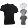 Nova Europeia e Americana Nova Masculina Nova Primavera e Verão Nova Camiseta de Manga Curta Pulôver Marca Tendência