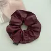 Estilo Cool Coreano Design de Nicho Scrunchie de Couro PU Laço de Cabelo com Temperamento Retrô de Alta Qualidade Faixa de Cabeça para Saia