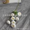 Flor artificial de rosa de té de 7 cabezas camino de rosas de boda flor de seda flor de peonía capullo de té único Lulian decoración decoración flor artificial