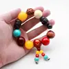 Pingente de Carro com Contas de Bodhi para Presentear, Conta de Câmbio para Interior de Carro, Ornamento de Câmbio de Bodhi para Carro, Peça Única com Dropshipping