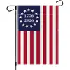 Bandeira de Jardim Impressa Frente e Verso do Dia da Independência Americana de 2026 Comemorativa do 250º Aniversário Decoração Externa Bandeira de Quintal para Feriado