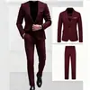 Nuevo Conjunto de Traje para Hombre Transfronterizo de Comercio Exterior, Conjunto de Dos Piezas de Traje Casual de Negocios para Hombres Jóvenes, Ropa Formal para Hombres para Bodas y Cenas