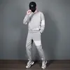 Conjunto Esportivo TB Masculino Quatro Barras Casal Suéter Calça Manga Longa Elástico na Barra Calça Esportiva Casual Jovem Cobertura