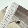 Moda Gola V Dupla Botão de Metal de Pé Alto Botão Redondo Retrô Casaco Suéter Malharia Jaqueta de Terno Fivela Decorativa