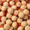 Suceden Cosas Buenas Caqui Girasol Naranja Melocotón Lana Colgante Creativo Tejido a Mano DIY Colgante para Llavero