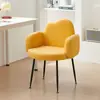 Cadeira de Maquiagem Nuvem Personalizável para Uso Doméstico, Cadeira de Penteadeira para Quarto de Menina com Encosto, Cadeira Confortável para Manicure, Lazer e Escritório