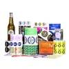 Etiquetas Adhesivas Autoadhesivas para Botellas de Vino, Etiquetas Publicitarias Personalizadas, Papel Térmico Impreso, Papel Recubierto, Plata Mate, Estampado en Caliente, Pegatinas Impermeables para Marcas