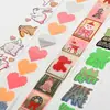 Pegatinas Culturales y Creativas Personalizadas No Adhesivas, Papel Cobre, Etiquetas de Dibujos Animados Troqueladas de Forma Irregular, Se Pueden Laminar e Imprimir con Logotipo, Etiquetas con Adhesivo