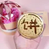 Moneda de Oro Puro 999 50mg Princesa, Que te hagas rico, Moneda de Oro de Feliz Cumpleaños 520 Regalo Artesanía de Oro al por Mayor