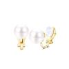 Nuevos Productos Transfronterizos Europeos y Americanos, Simples, Personalizados, Geométricos, Clips para Orejas Huecos Indoloros, Aretes de Aleación, Accesorios Sin Perforación