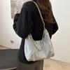 Bolso de mano para mujer, novedad de verano 2024, gran capacidad, sencillo, mochila para estudiantes, informal, portátil, bolso de hombro