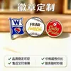 Insignias metálicas personalizadas, etiquetas de nombre de empresa, credenciales de trabajo, insignias escolares para estudiantes, insignias de aleación, personalización de broches corporativos