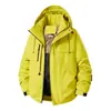 Algodón de Asalto Otoño e Invierno Ropa Exterior para Hombre Chaqueta de Algodón de Grafeno para Mujer Ropa Suelta de Exterior Talla Grande Engrosada Cálida para Montañismo