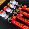 Mascote Criativo Saco da Sorte Coelho Chaveiro Tridimensional Pingente de Bolsa Pingente de Coelho Boutique