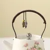 Conjunto de Chá Kung Fu de Porcelana de Nefrita Estilo Chinês para Casa com Uma Bule e Duas Xícaras, Conjunto com Bandeja de Secagem para Uso Doméstico ou em Hotel