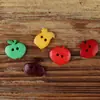 Decoración Creativa de Frutas con Forma de Manzana y Piña de Dos Ojos, Linda para Ropa Infantil en Vestidos y Pantalones, Versátil