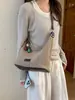 Bolsas Tejidas Transfronterizas para Mujer, Nuevas Bolsas de Hombro de Paja de Moda Verano 2026, Bolsos Tote de Gran Capacidad para el Trabajo