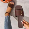 Chanclas para Mujer, Sandalias Planas de Dedo para Verano, Zapatos de Playa, Pantuflas Antideslizantes, Entrega en 48 Horas