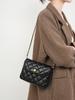 Bolsa de Ombro de Couro Genuíno 2026 Novo Estilo Bolsa de Corrente Rombos Bolsa Transversal Feminina Bolsa de Mão Versátil da Moda para Mulheres
