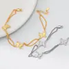 Pulsera de Mariposa Cepillada con Incrustaciones de Diamantes Finamente Elaborada en Plata S925 Nalan, Diseño de Nicho de Lujo Ligero, Joyería de Artesanía Pesada S8698