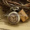 Aliexpress Ebay Comercio Exterior Colgante Botella Mori Girl Nueva Drinkme Botella de Deseos a la Deriva Reloj de Bolsillo Tapa de Cristal Estilo Retro