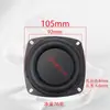 Novo Produto Woofer Radiador de Diafragma Quadrado Redondo de 2 polegadas 3 polegadas 4 polegadas Alto-falante Diafragma Vibratório de Graves