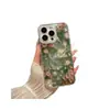 Flor de Loto Koi Atrae Fortuna Onda de Agua Concha Adecuado para Funda de Teléfono Apple 17Promax iPhone16 Funda Protectora Anti-Caída
