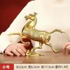 Enfeite de Cavalo em Latão, Cavalo Galopando sobre Andorinha Voando, Símbolo de Sucesso Instantâneo, Decoração para Casa para Sala de Estar, Hall de Entrada, Mesa, Artesanato Decorativo, Enfeite de Cavalo Voador