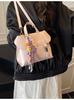 Mochila Casual Transfronteriza Nueva Colección Primavera Verano 2026 para Mujer Bolso Cubo de Moda para Exteriores Bolso de Hombro Único