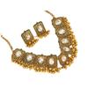 Collar y pendientes de estilo étnico retro, tridimensional, cuadrado, con temperamento exagerado, para mujer, ideal para el mercado de Oriente Medio.