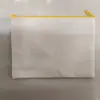 Amazon Transfronterizo Cremallera DIY Graffiti Estuche para Lápices Estuche de Algodón Espacio en Blanco Almacenamiento Estuche para Lápices Estuche de Lona