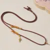 Cordón de Cuero Gamuzado Estilo Ins Vintage para Manualidades Cuerda Trenzada Hecha a Mano Materiales para Pulseras, Collares, Colgantes y Cuerdas para Colgar; De nicho, simple y versátil