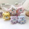 Lindo oso de peluche de dibujos animados, colgante de muñeco de peluche, bolsa de regalo pequeña para estudiantes, colgante, suministro de fabricantes vivos