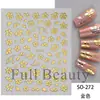 Beleza Completa Transfronteiriça Novos Adesivos de Nail Art Ins Outono Aurora Laser Folha de Bordo Adesivos de Nail Art