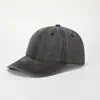 Chapéu Lavado Revestido Boné com Aba Boné de Baseball Jeans Primavera e Verão Versátil Retro Top Macio Proteção Solar Boné de Baseball Chapéu Velho