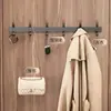 Gancho sem Furo Transfronteiriço para Casa Sala de Estar Quarto Gancho de Fileiras Altas e Baixas Gancho de Porta de Banheiro Gancho de Casaco Traseiro Gancho de Casaco de Parede