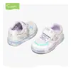 Tênis Esportivo Infantil Snuffy 2026 Novo Modelo Primavera Sapatos para Bebê e Jardim de Infância Solado Macio Respirável Calçados para Crianças Pequenas