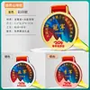 Medalla de Metal Colgante Personalizada Maratón Bádminton Niños Baloncesto Fútbol Juegos Medalla de Cristal Dorada