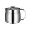 Olla Filtro de Aceite de Acero Inoxidable 304 Tanque Filtro de Aceite Doméstico con Tapa Cocina Multifuncional Depósito de Aceite de Oliva Multiestilo