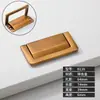 Sem Furos Moderno Simples Invisível Alça Escura para Porta de Armário Gaveta Guarda-roupa Anel de Puxar