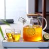 Jarra de Água Fria de Vidro, Jarra para Suco de Frutas, Bule para Chá Cold Brew, Bule Resistente ao Calor, Jarra de Armazenamento de Água de Grande Capacidade, Fabricante de Jarra de Água Fria