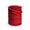 Polietileno de peso molecular ultra-alto totalmente trançado 2mm sem alma grande potência resistente à corrosão por água do mar rede de fundo de aço corda dardo corda Hong