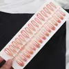 Manicura Portátil Rosa Nude Brillante en Forma de Gota para Mujeres, Uñas Alargadas, Blanqueamiento Suave Diario, Uñas Postizas de Venta Caliente Transfronteriza