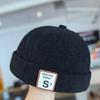 Sombrero para Niños Otoño e Invierno Estilo Coreano Distintivo Pana para Niños y Niños Niñas Sombrero de Melón para Bebé Trendy
