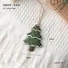 Xunmu Transfronteiriço Novo Árvore de Natal Floco de Neve Estrela de Cinco Pontas Resina Ímã de Geladeira Acessórios de Decoração de Natal Decoração de Coração