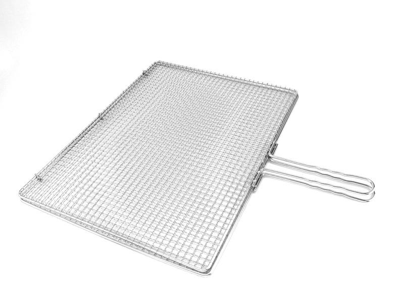 带柄双网烧烤网